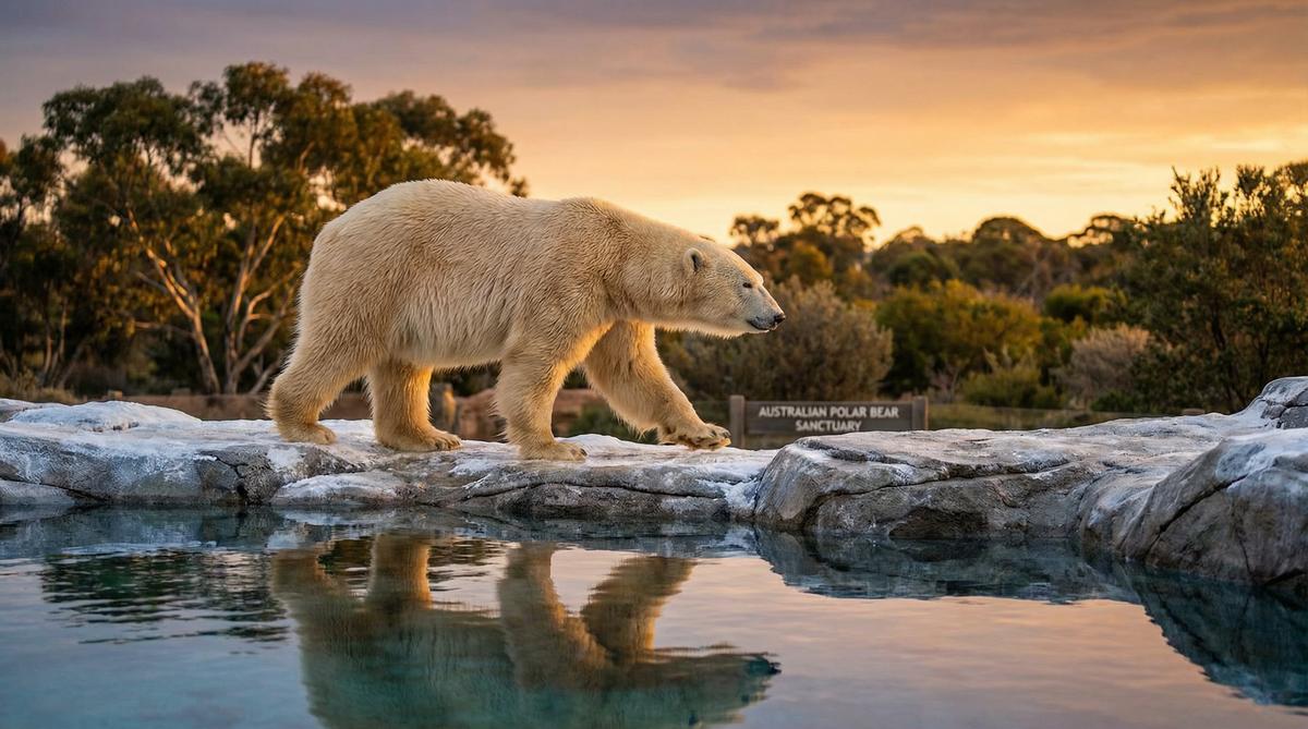 小马拉大车北极熊视频
